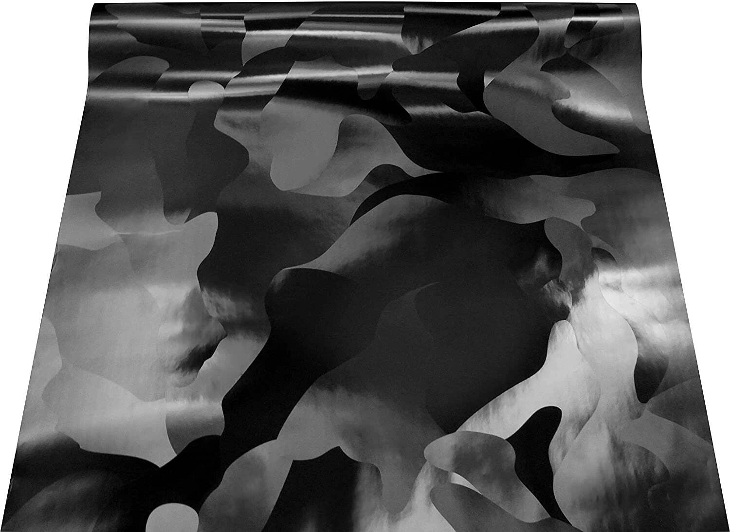 VVivid 2022 VVivid+ Black Stealth Large Camo Vinyl Car Wrap Film | V505