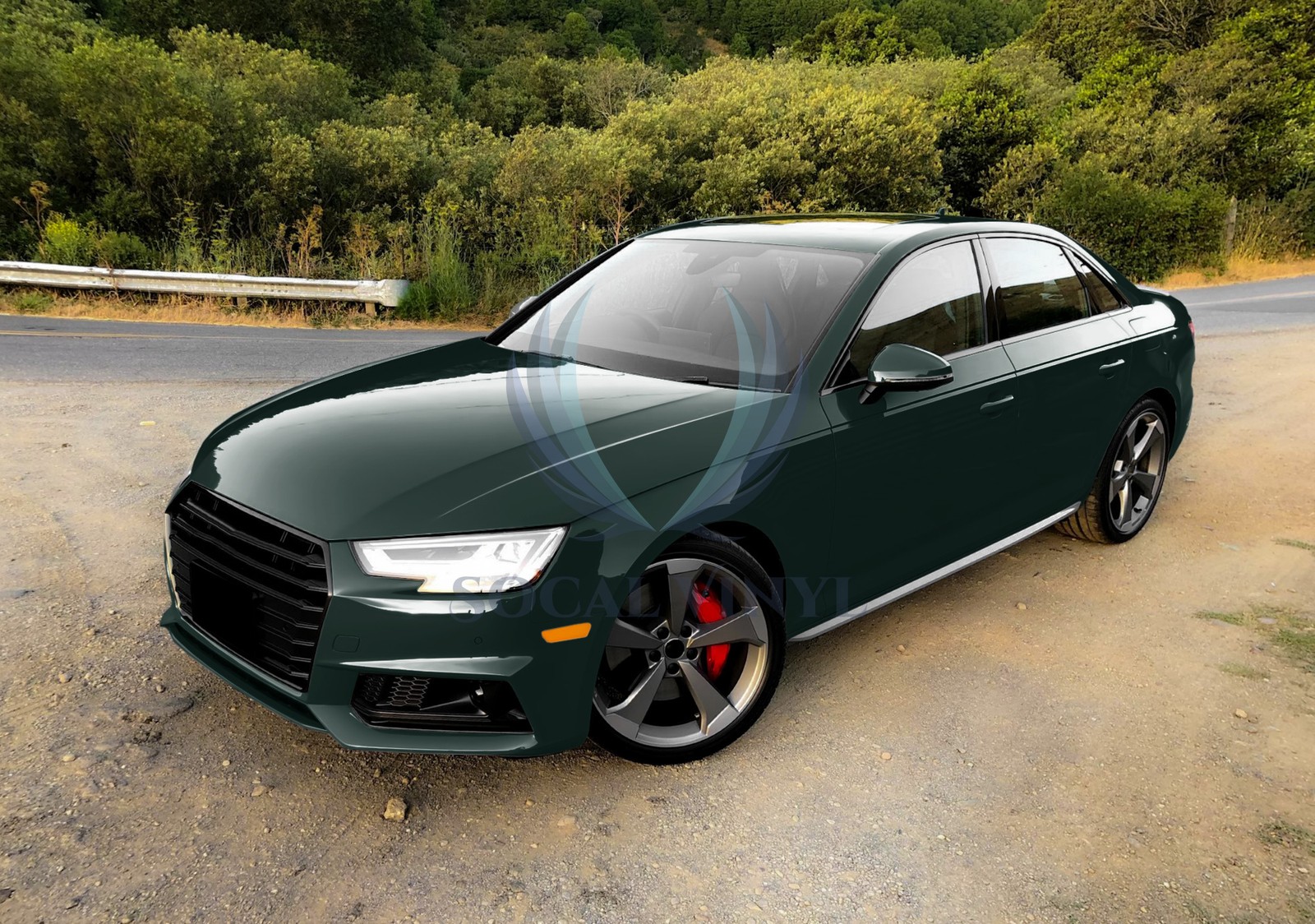 ESSMO PET Super Gloss Turquoise Gre Vehicle Vinyl Wrap Decal Sheet Like Paint