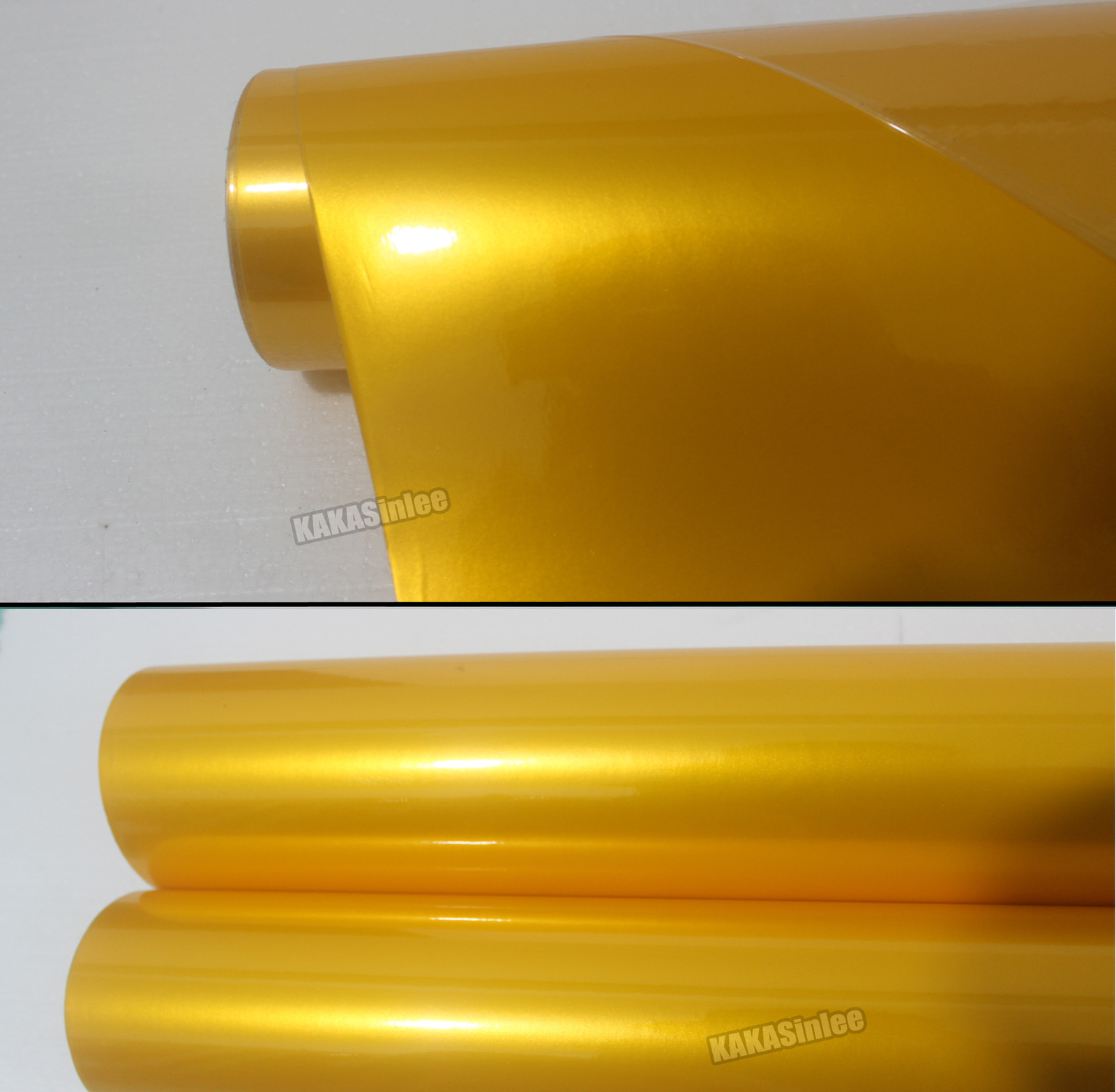 Full Car Wrap / Metal Pearl Glossy Sparkle Chrome Vinyl Film Sticker Air Free US