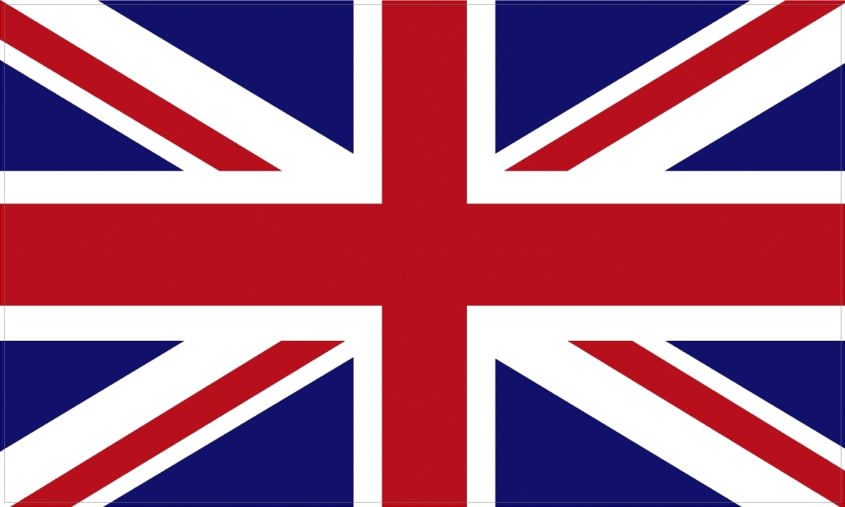 Flag of the United Kingdom British Sticker Die Cut Decal UK Royal Union (RH) VAR