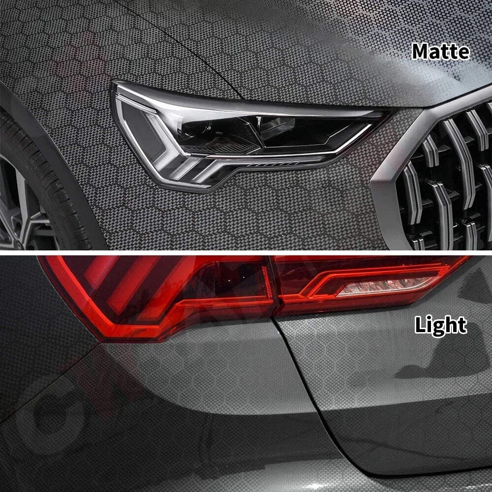 Car Adhesive Vinyl Honeycomb Auto Decal Wrap Film Waterproof Car Stickers Consol