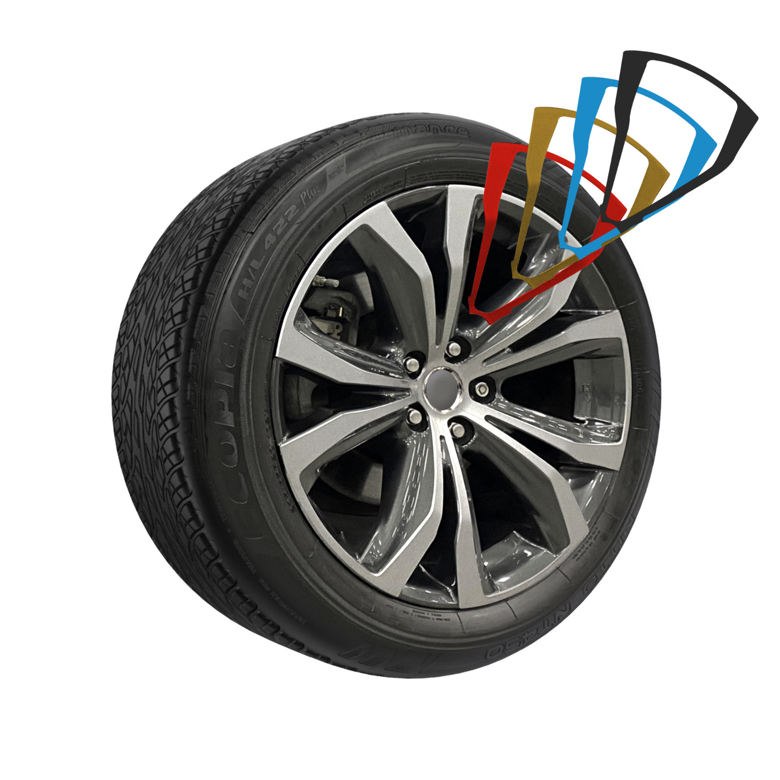 Skins for Wheels-Full Kit- 2016-2021 Lexus RX 350