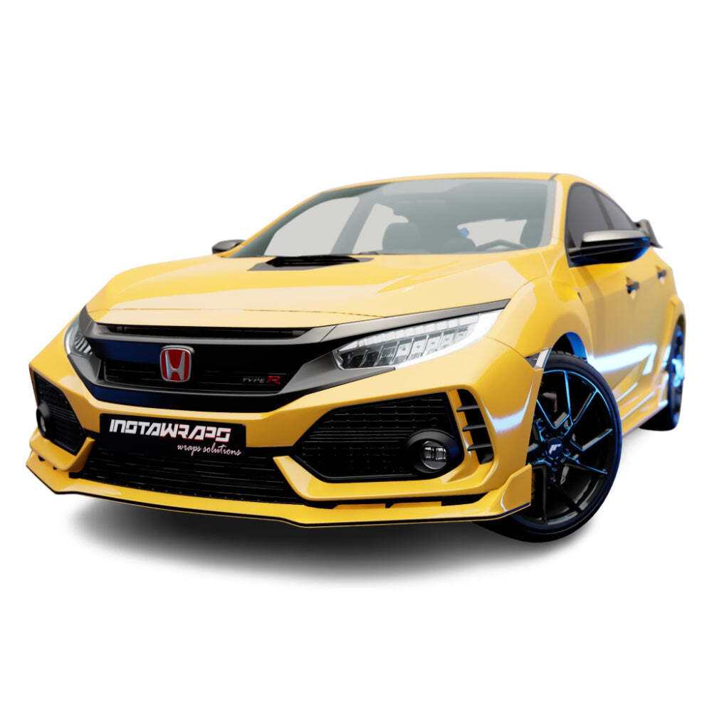 3M 2080 Scotchprint Gloss Bright Yellow Vinyl Car Wrap Film | G15