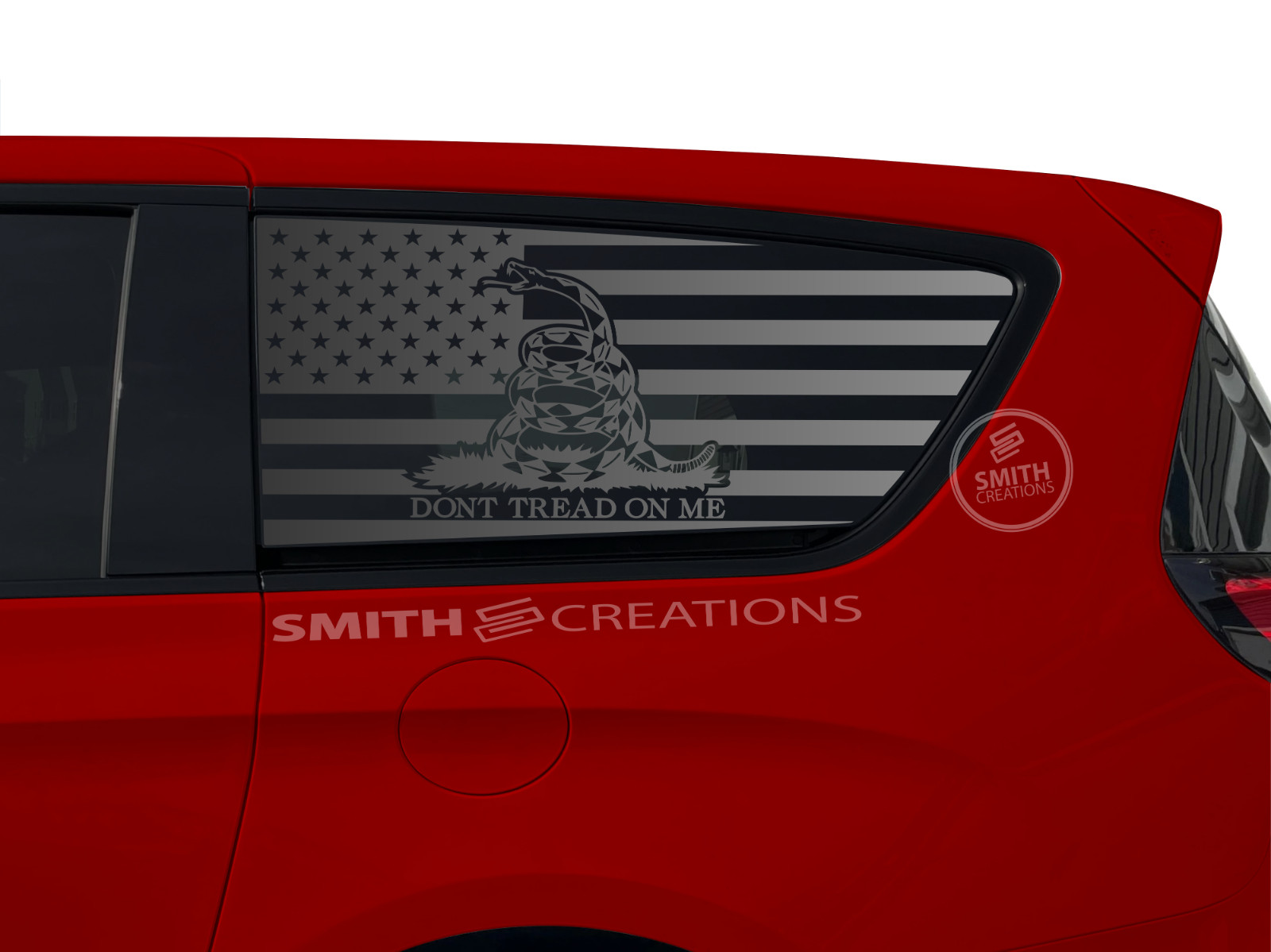 Fits 2017-26 Chrysler Pacifica & Voyager Standard American with Gadsden Decal