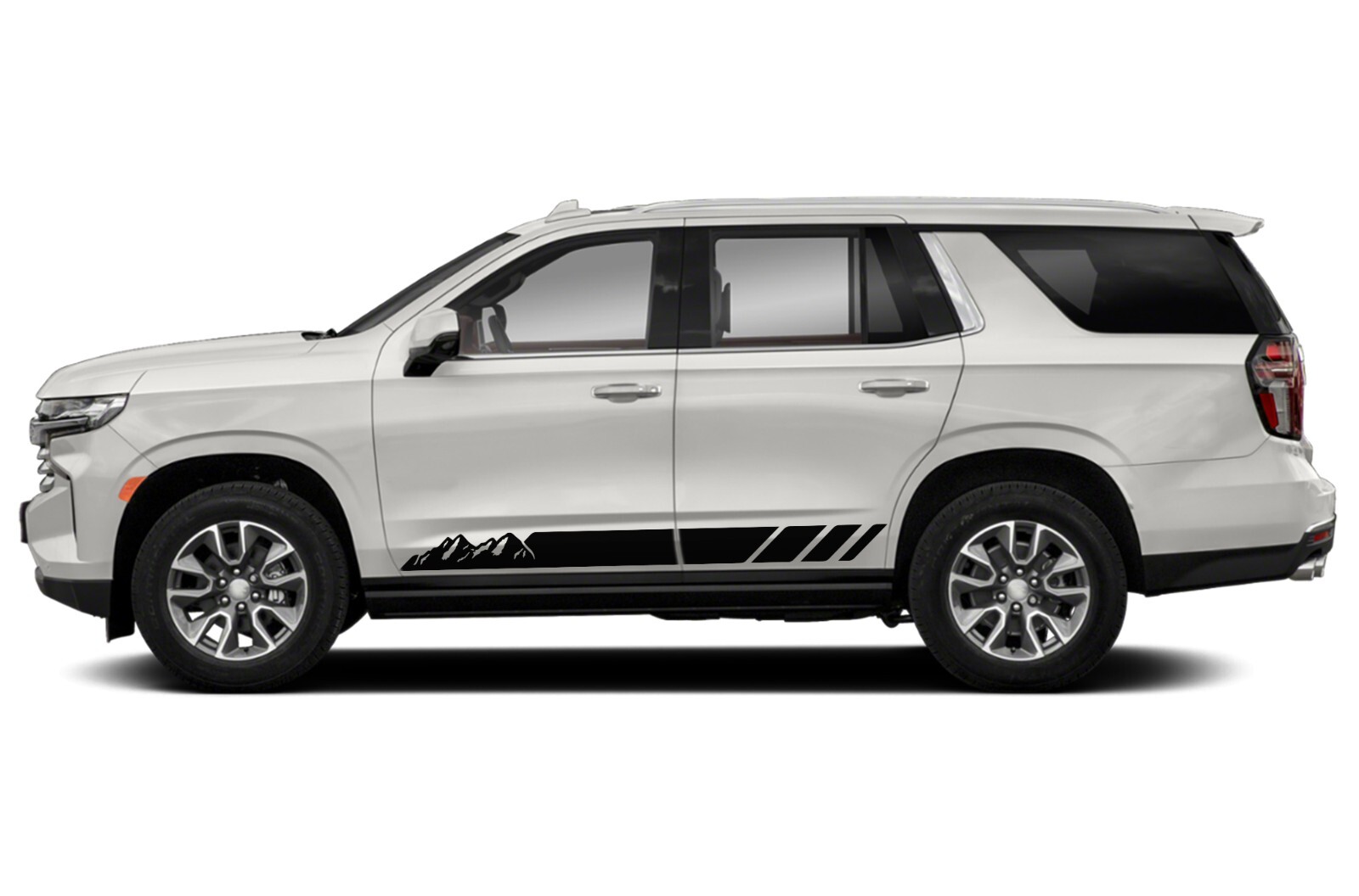 Decal for Chevrolet Tahoe Mountain Stripes Graphics Sticker Vinyl kit 2007-2023