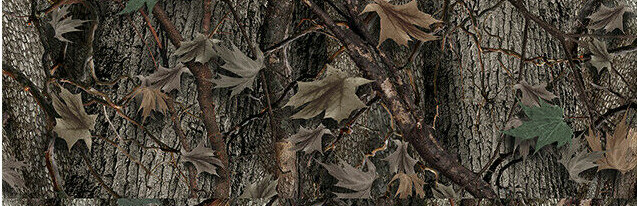 Oak Ambush Camo MATTE Rocker Wrap Vinyl Decal Truck Wrap Oak Tree Camouflage 21′
