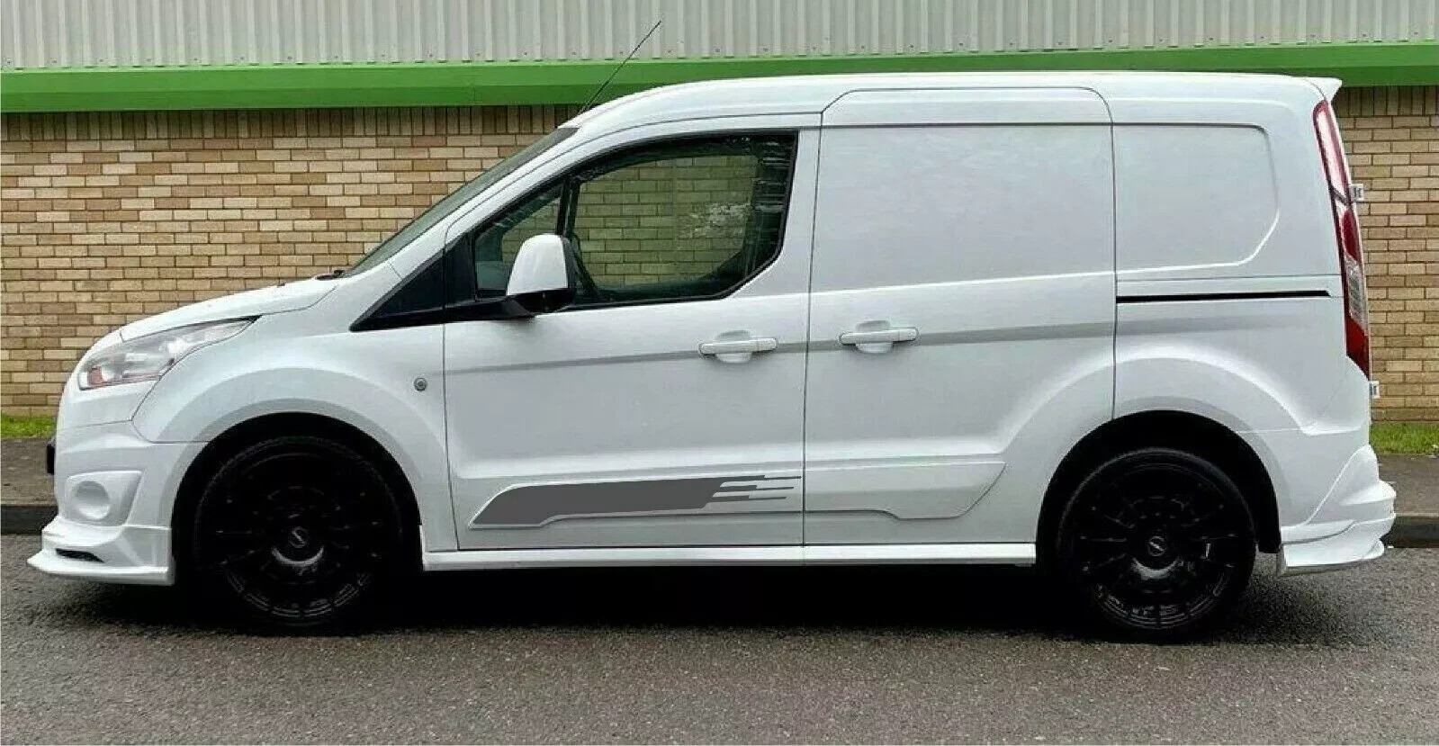 Fits Ford Transit Connect Wing Decals Side Stripe Vinyl Graphics Stickers 1