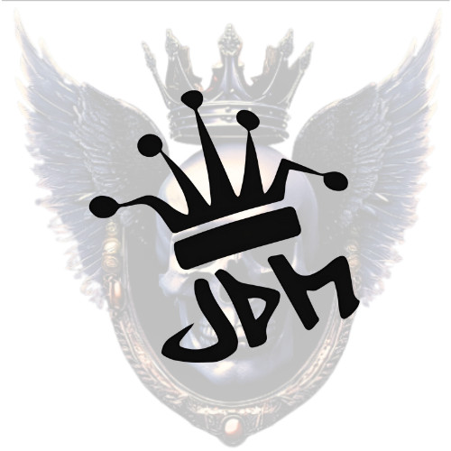 JDM Graffiti Crown Decal Japanese Car Culture Vinyl Sticker Car, Window, Laptop