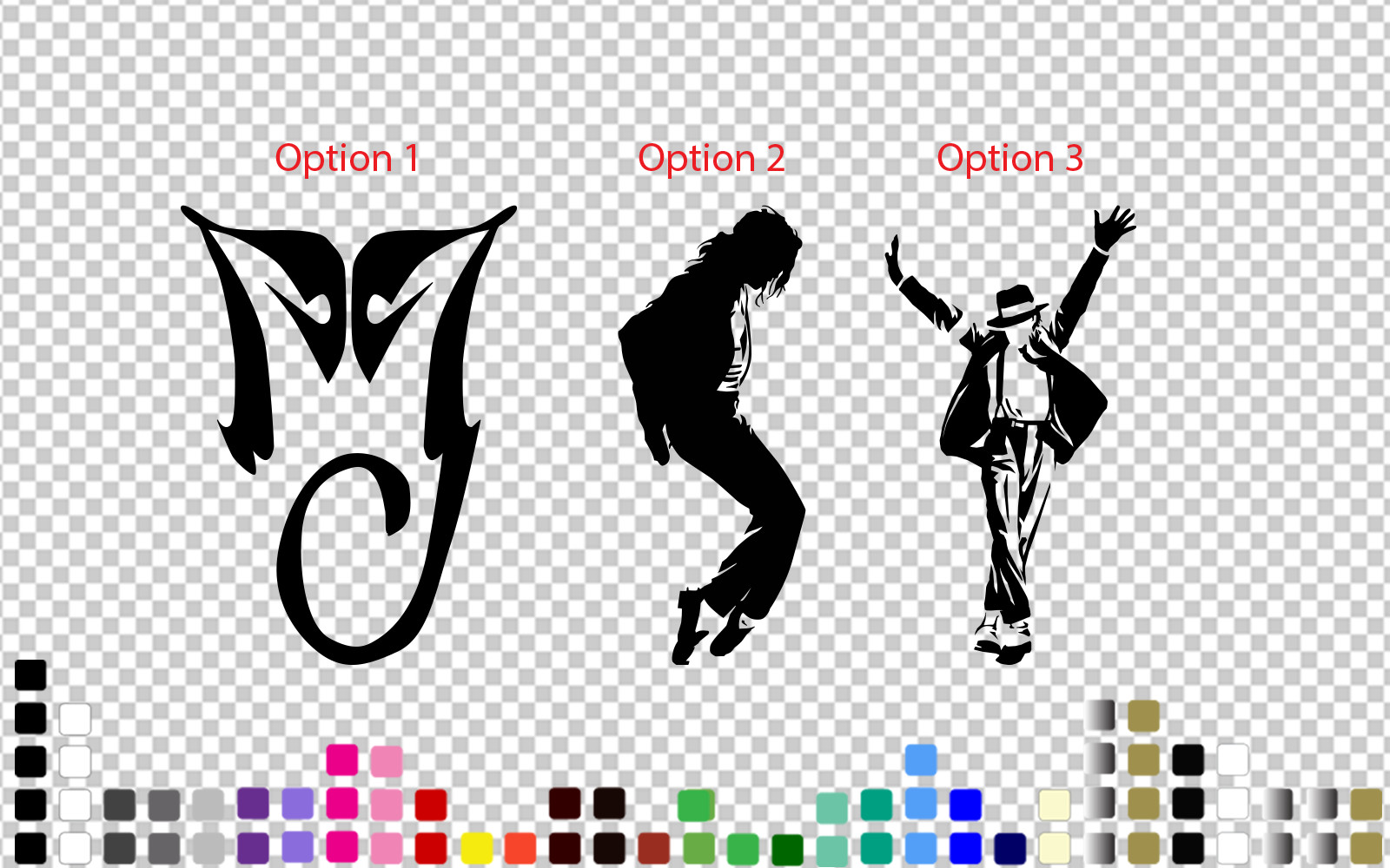 Michael Jackson logo Decal Jumpman Sticker Basketball Wall Car Laptop