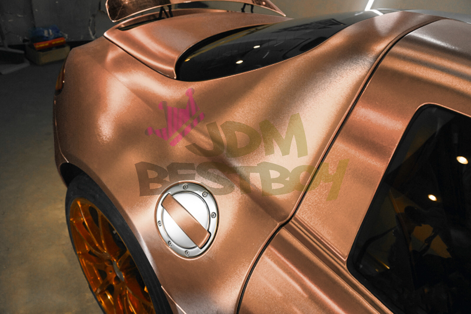 Chrome Aluminum Rose Gold Copper Vinyl Wrap Sticker Decal Sheet Film Air Release