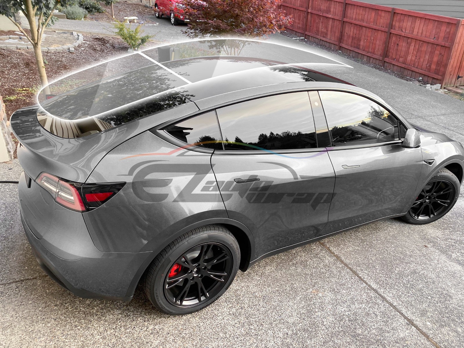 TPU Essmo Security Clear Glass Car Auto Sunroof VLT70% UV99% Windshield Sunshade