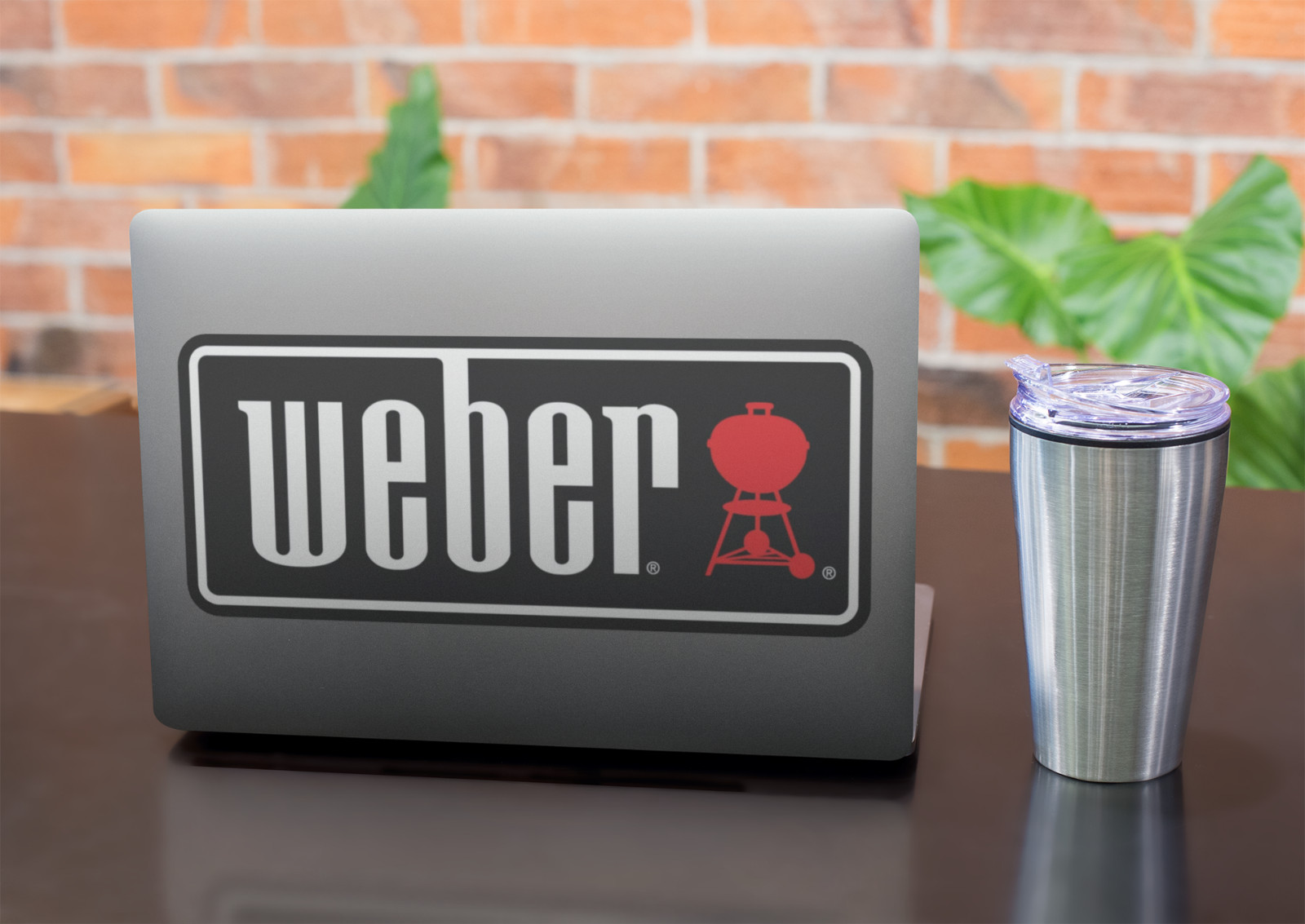 WEBER Grills LOGO BBQ Vinyl DECAL Barbeque Laptop Phone Sticker Multiple Sizes