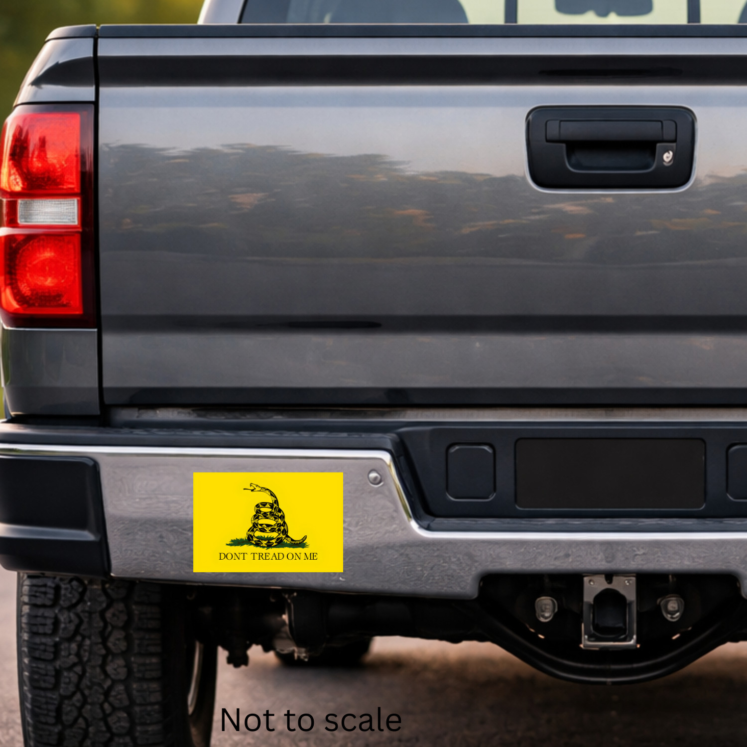 Gadsden Flag Don’t Tread on Me Heavy Duty Magnet – 4″ x 6″ Cars Trucks Outdoors
