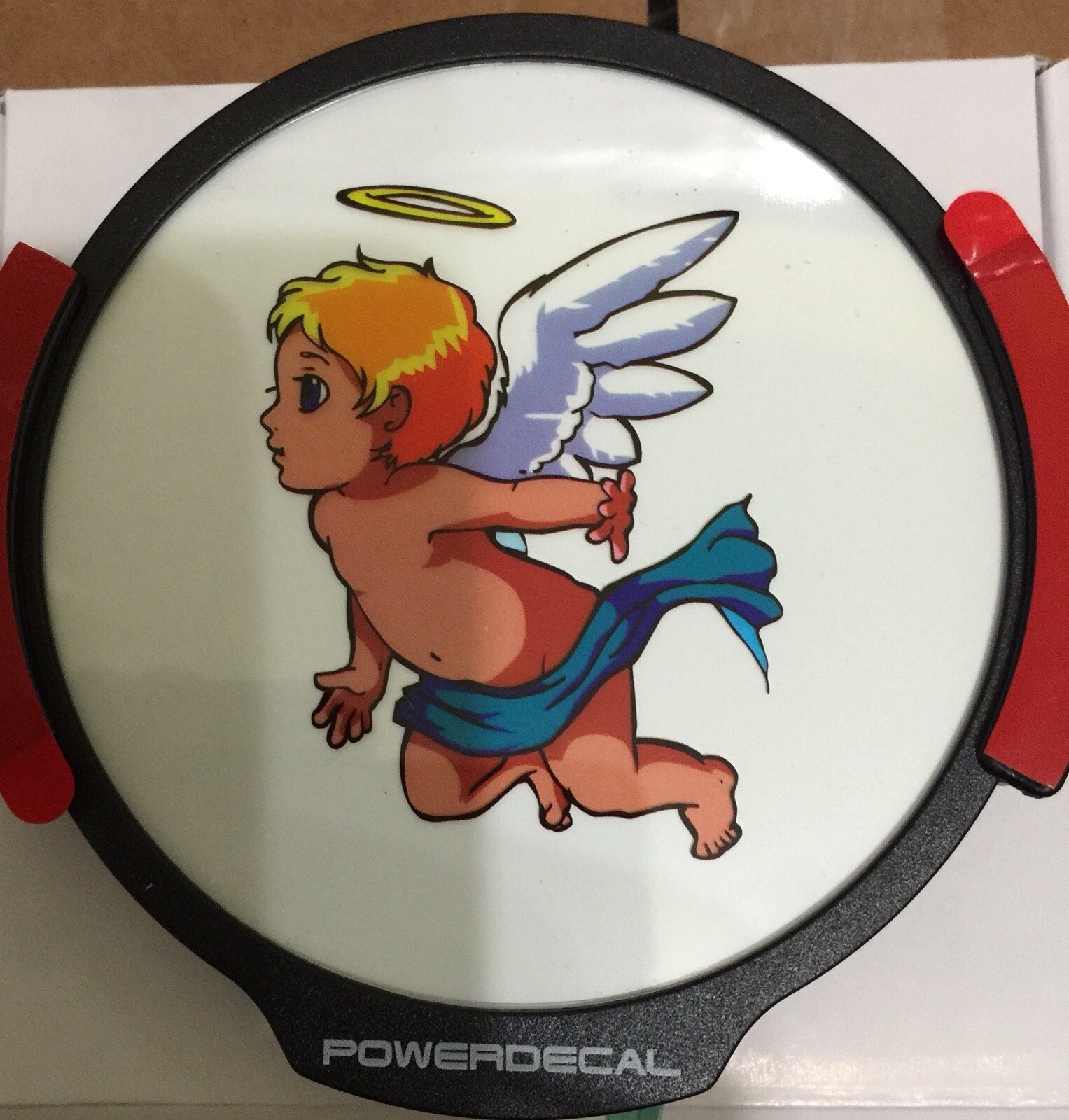 Angel(Boy) Light Up Decal Powerdecal Backlit LED Motion Sensing Auto Decal