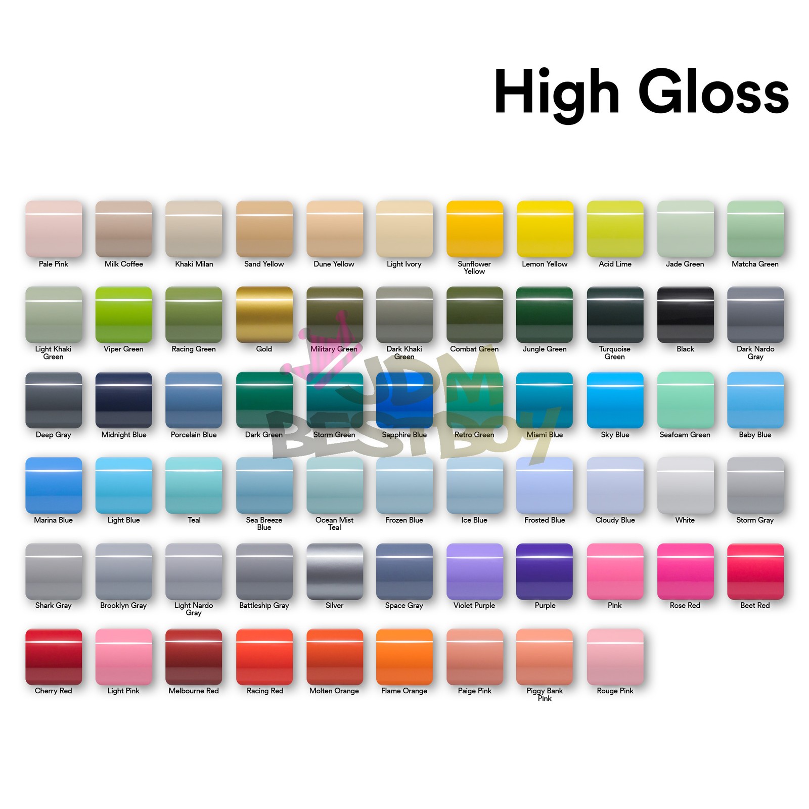 High Gloss Dark Green Car Vinyl Wrap Sticker Decal Sheet Film DIY Air Release