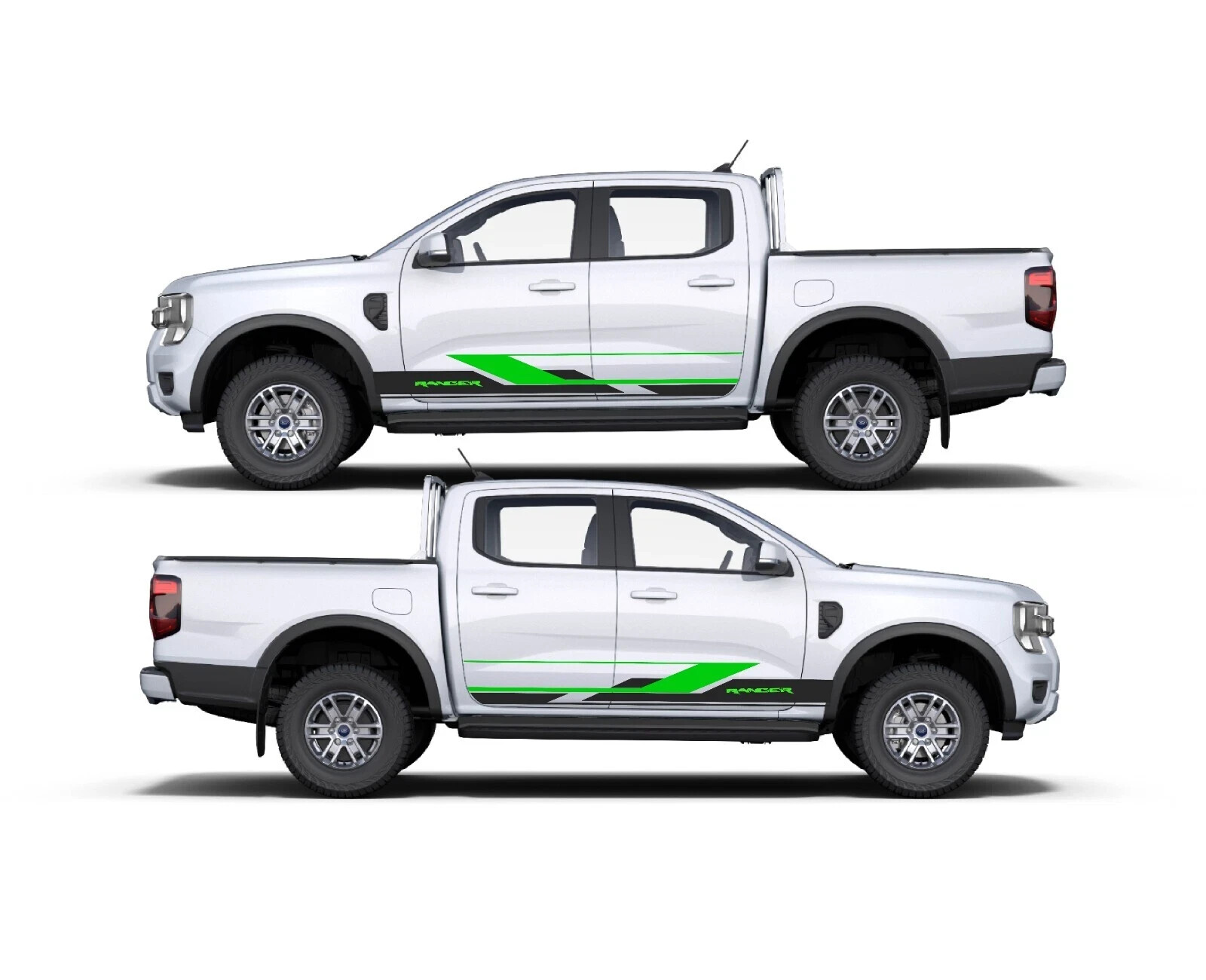Fits Ford Ranger Graphics Kit Bonnet Rear Side Stripes Any Year Decals 4×4