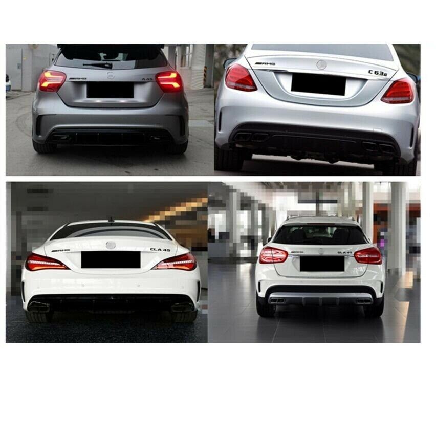 A-Class W177 2018+ Matte black Trunk Emblem Decal Badge AMG/A35/TURBO 4matic
