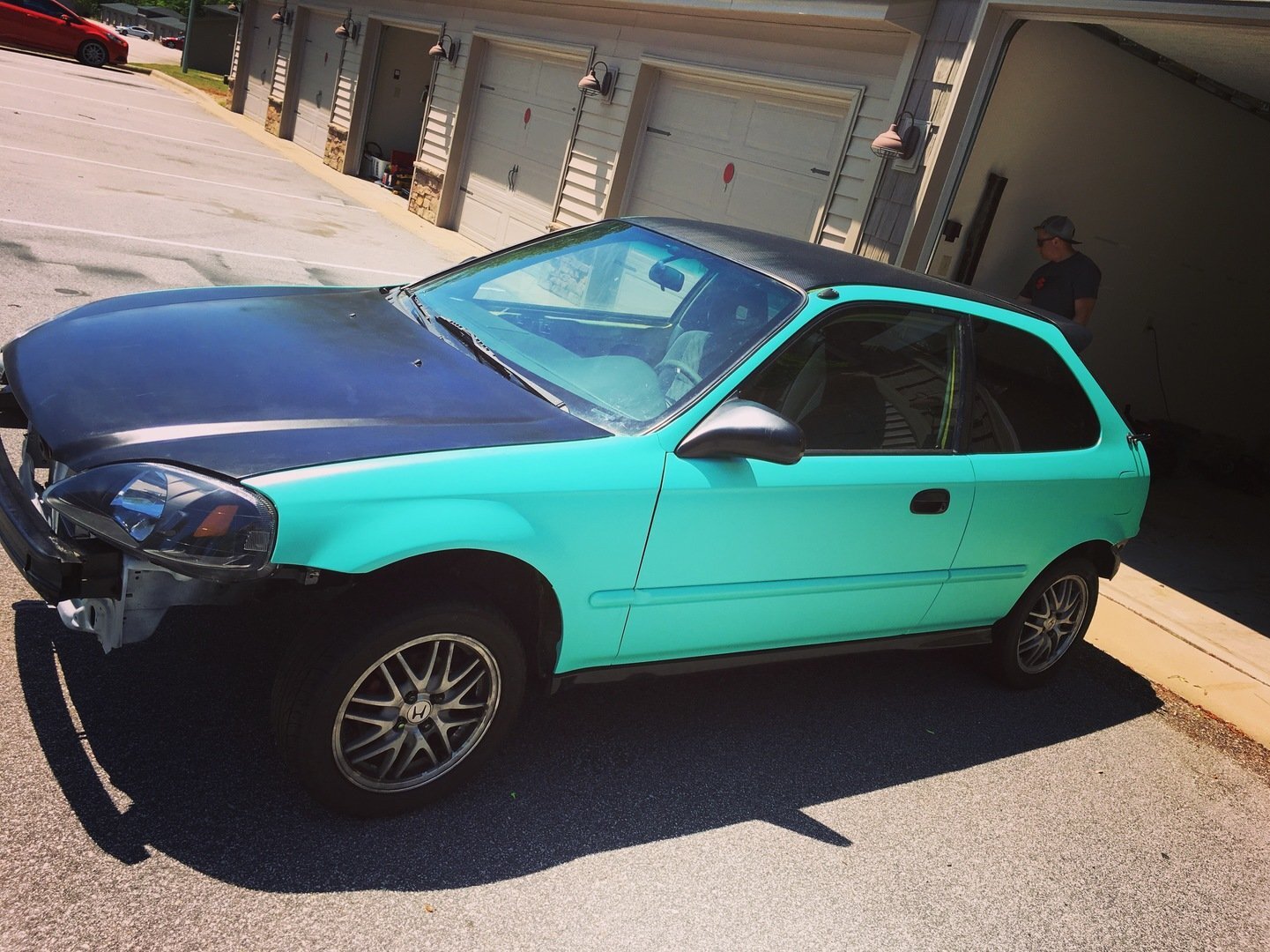 VVivid 2018 VVivid+ Matte Metallic Miami Teal Vinyl Car Wrap Film | V185