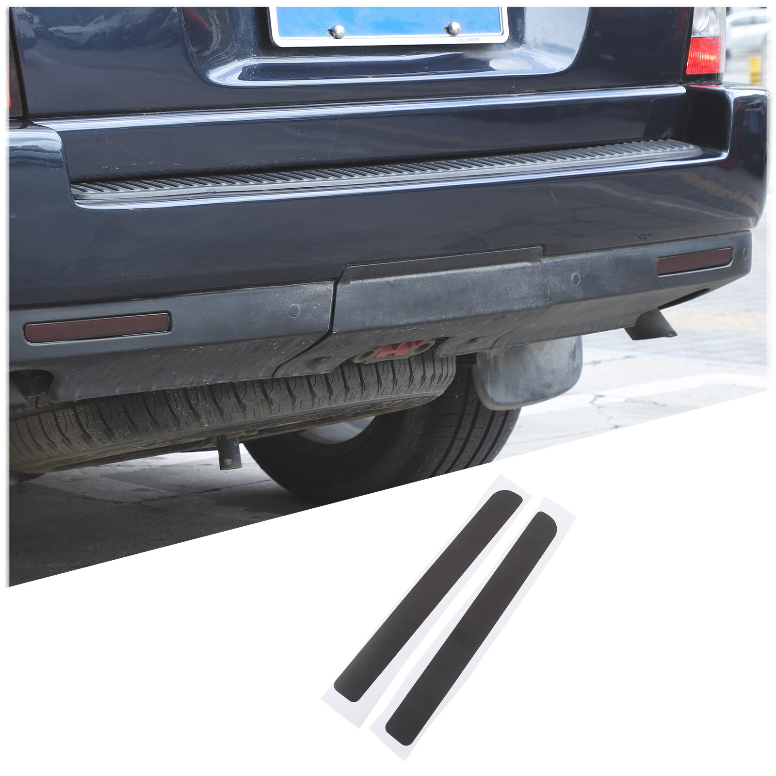 2pcs Smoked Rear Fog Light Overlay Film Black out Fits Range Rover Sport 2005-13