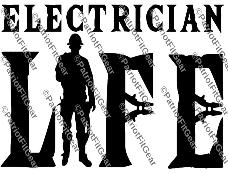 Electrician,Wiremen,Lineman,Installer Technician,Line Work,Custom vinyl decal