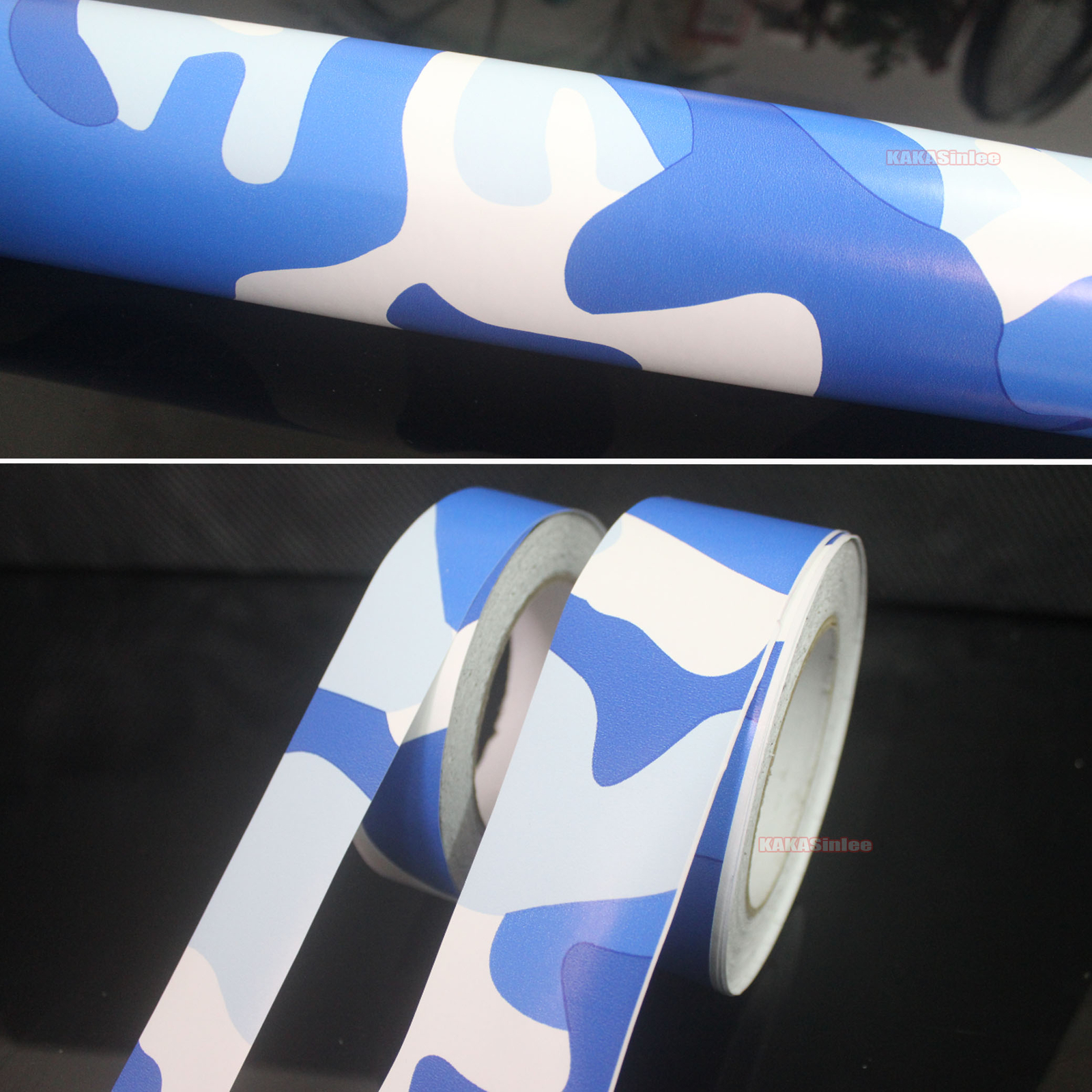 Self-adhesive DIY House Car Digital Camouflage Camo Vinyl Wrap Tape Sticker – AB