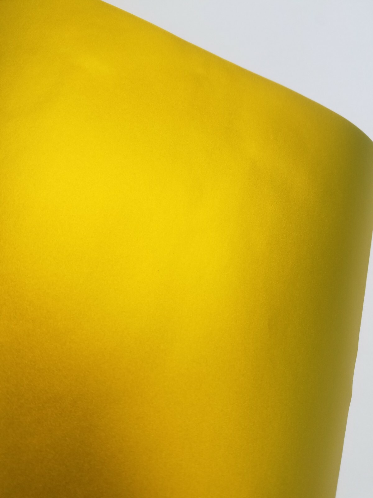 1FT x 5FT Satin Chrome Anodized Gold Yellow Vinyl Car Wrap Film Sticker Decal