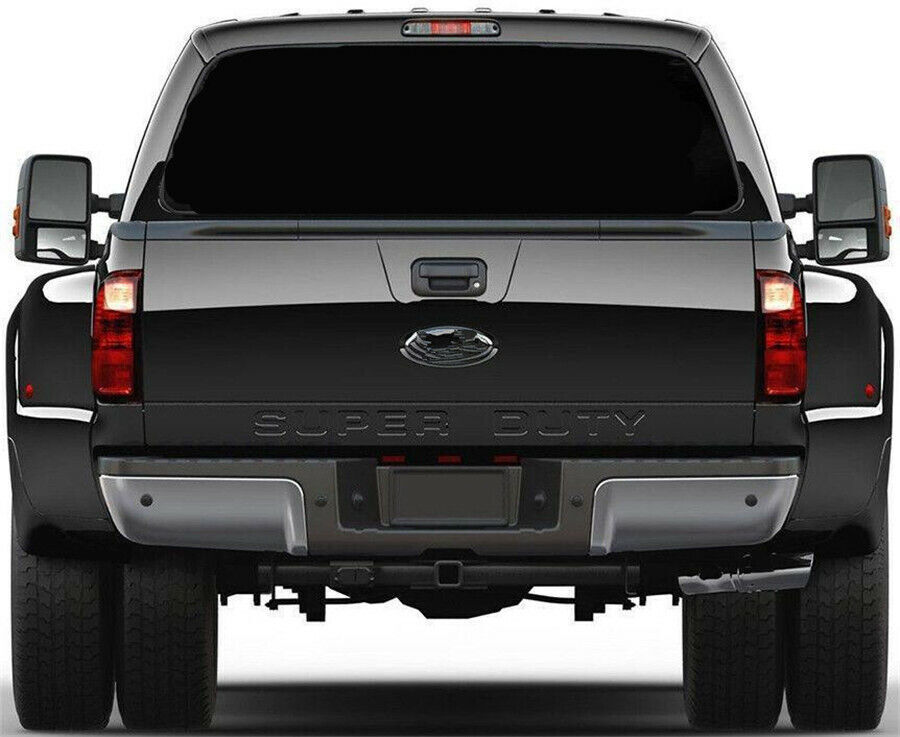 Waterproof BLACK Rear Window Perforated Decal Tint Graphic Sticker for Truck Van