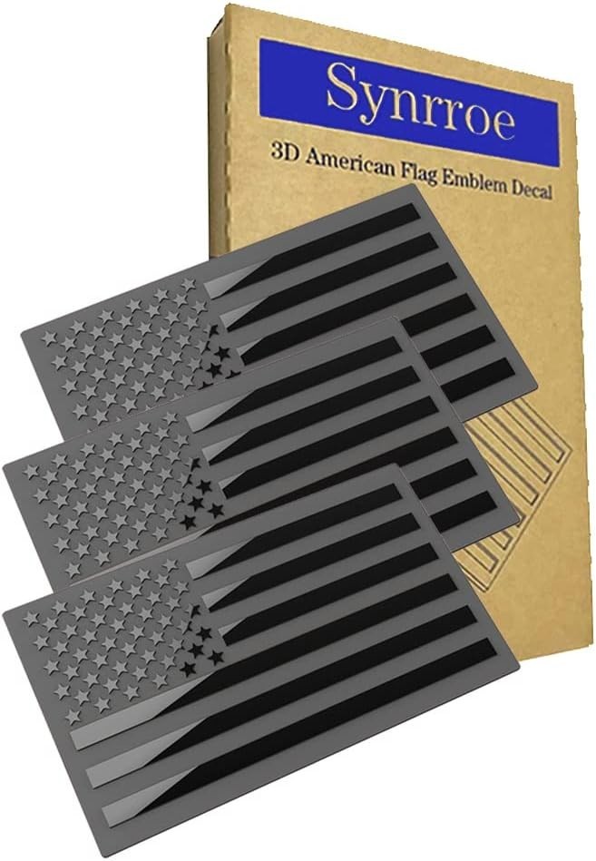 Stylish 3D American Flag Emblems for Cars – Easy Installation & Long-Lasting