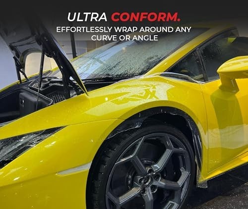Premium Clear Gloss Paint Protection Film TPU – 12″ x 96″ – 8 Year Durability