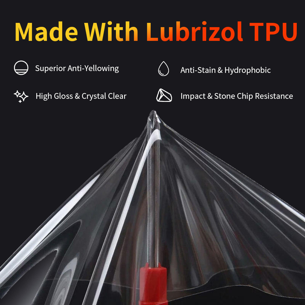 PPF Clear Paint Protection Vinyl Film Wrap Gloss TPU Car Scratch