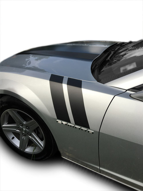 Fender Vinyl Hash Stripe Decal V2 for 2010 2011 2012 2013 2014 2015 Chevy Camaro