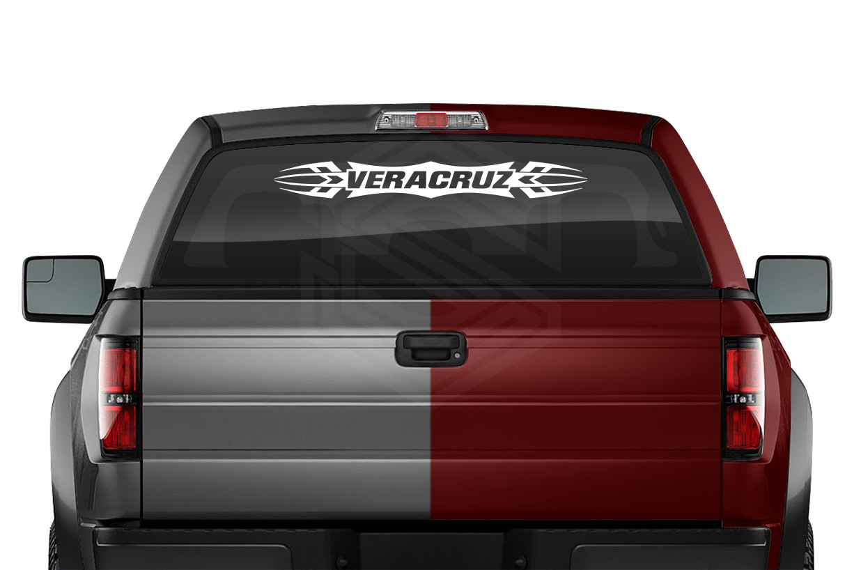 #120 VERACRUZ Mexico VER Decal Sticker Windshield Window Vinyl Estado Troca