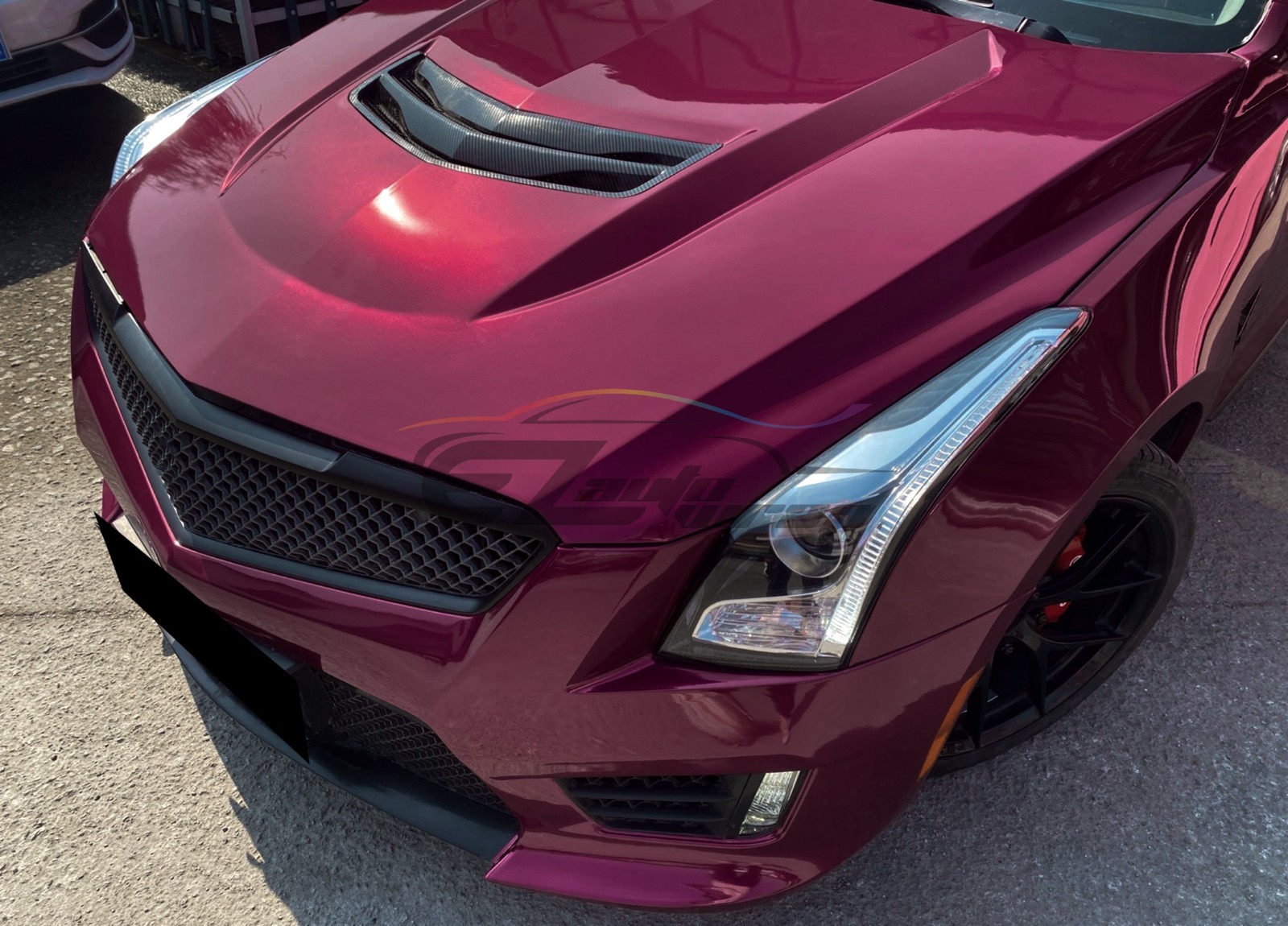 Gloss Metallic Plum Red PPF TPU Paint Protection Film Dry Wet Apply Vinyl Wrap