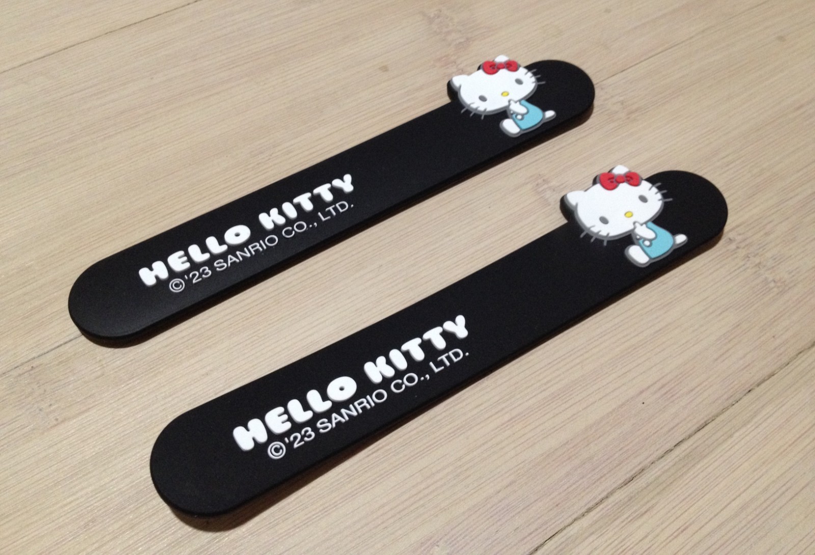 Hello Kitty [2] Door Handle Protector TPU Stickers Car Accessories 5.75″x 1″