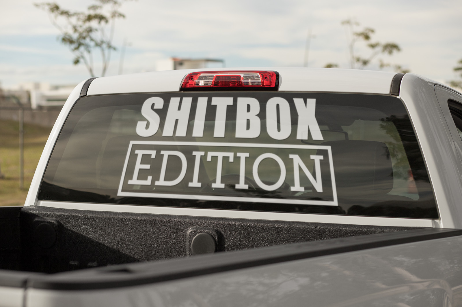 SHITBOX EDITION Car Window Vinyl Decal Laptop Large Sticker Multiple Sizes