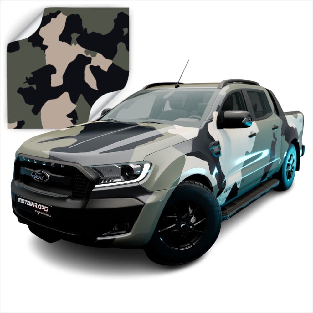 3M Vinyl Printed Jumbo Camo Patterns CW Series Wrapping Film | CW1524J