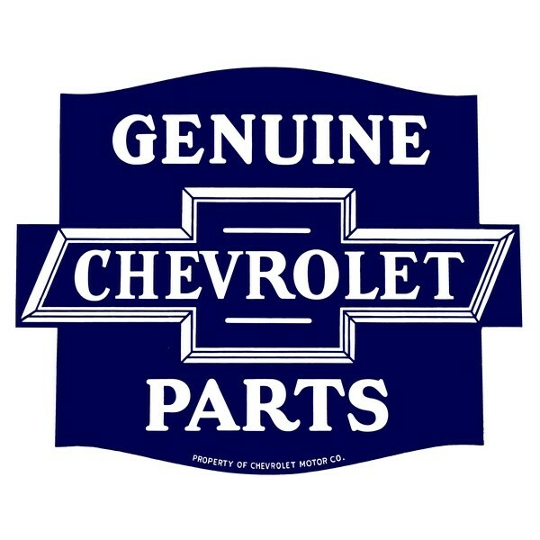Car Sticker Chevrolet Genuine Parts – Set of 2 – 150mm Square | Toolbox Outdoor