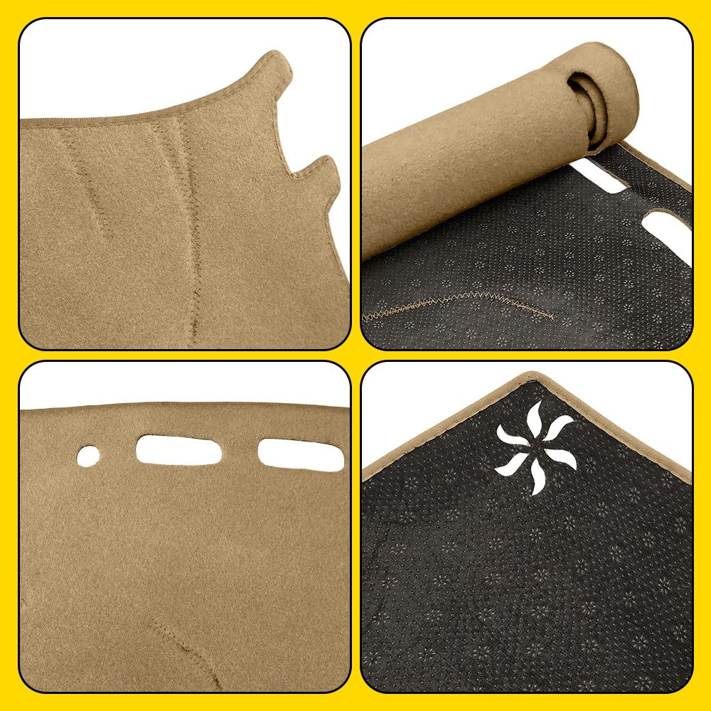 Fit Toyota Sienna 2004-10 Dashboard Cover Black Gray Beige Mat Dash Pad Non-Slip