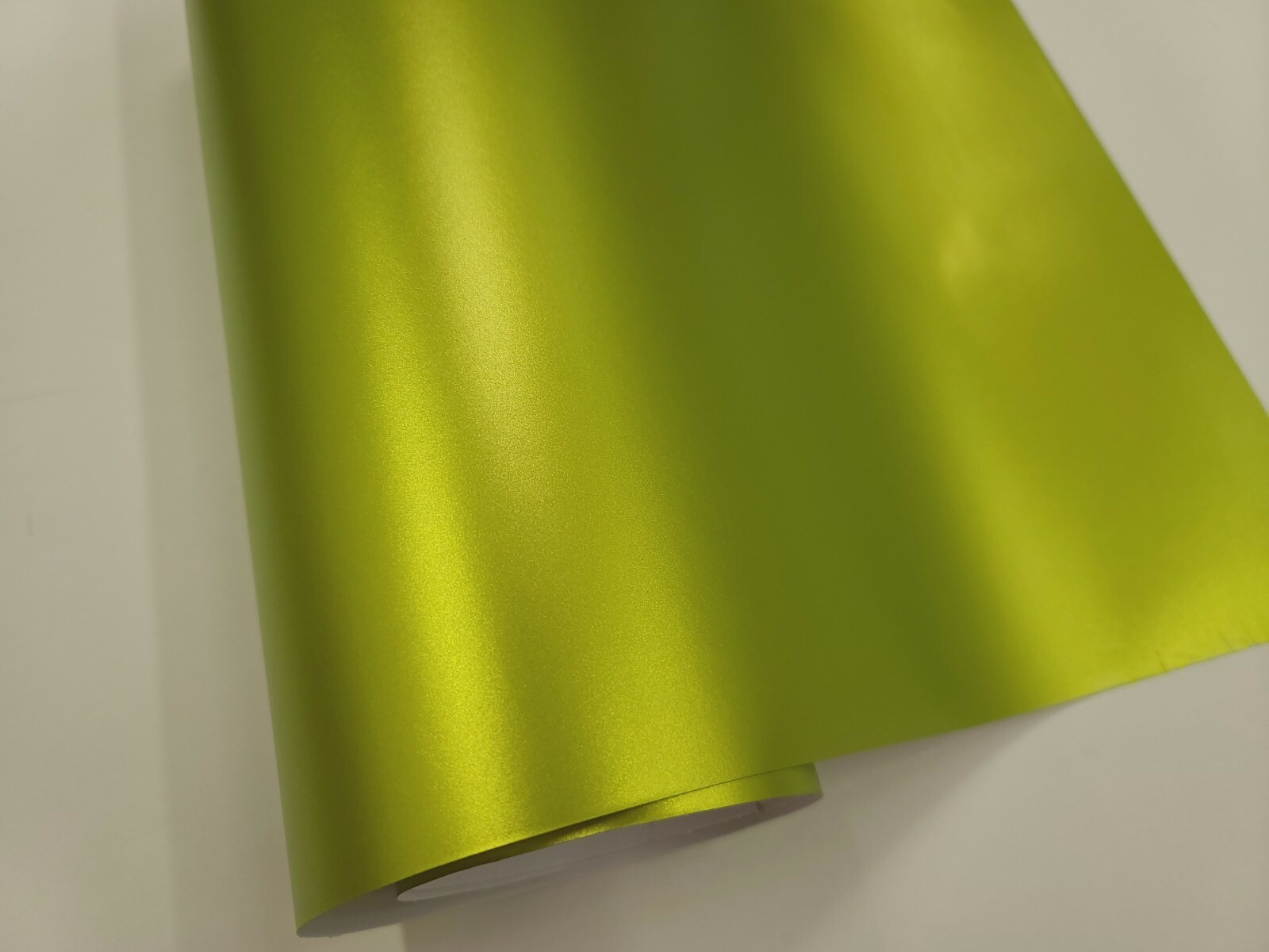 Anodized Yellow Lime Green Vinyl Vynil Car Wrap Film Sticker Decal Sheet Roll