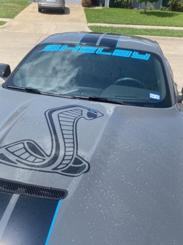 Fits Ford Shelby Windshield Banner Die Cut Vinyl Decal With Application Tool
