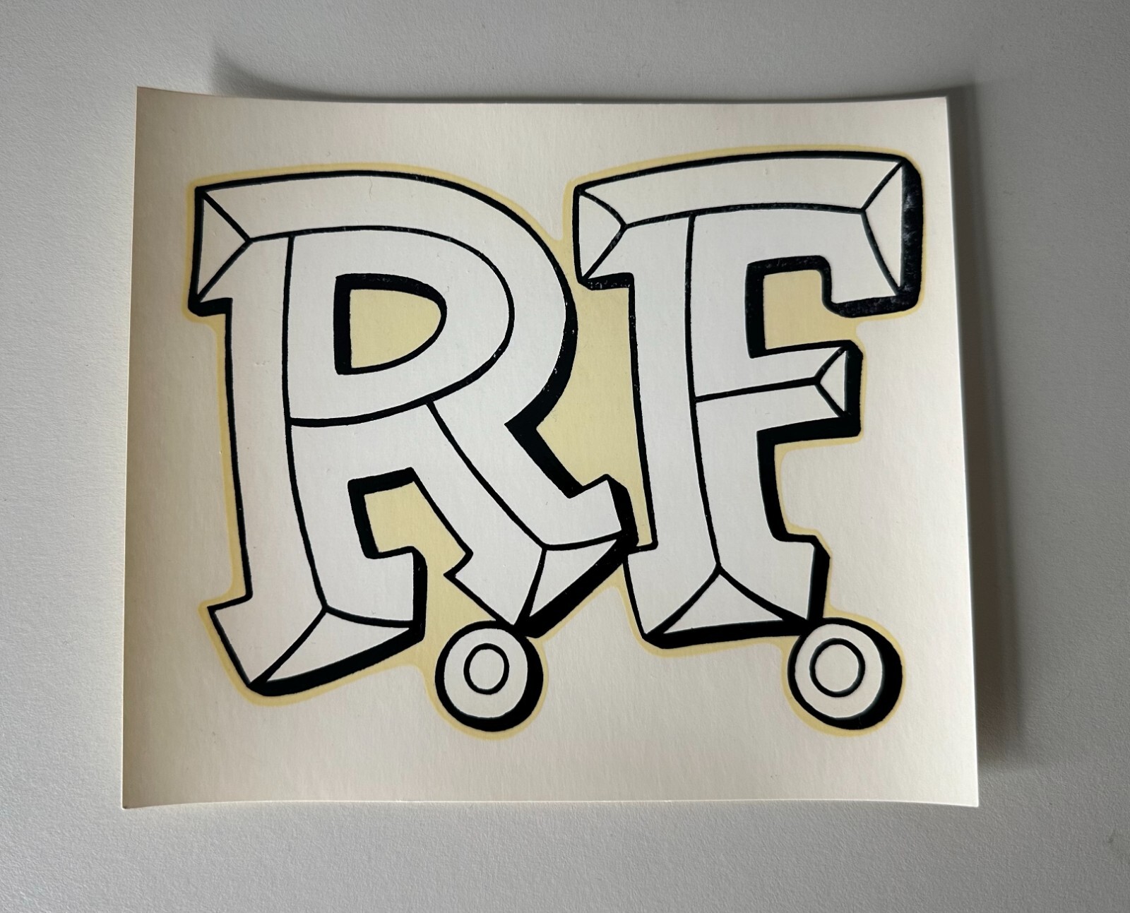Ed Roth Big Daddy Rat Fink R.F. RAT FINK VINTAGE ORIGINAL DECAL RARE