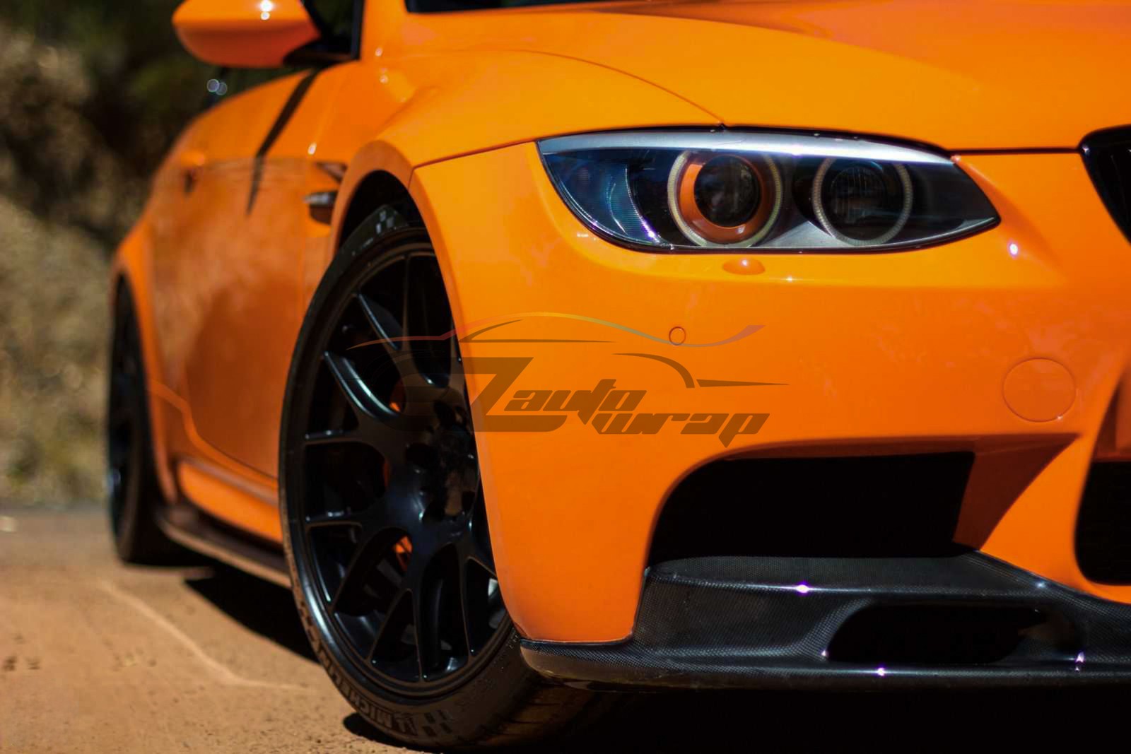 Gloss Metallic Racing Orange PPF TPU Paint Protection Film Dry Wet Vinyl Wrap