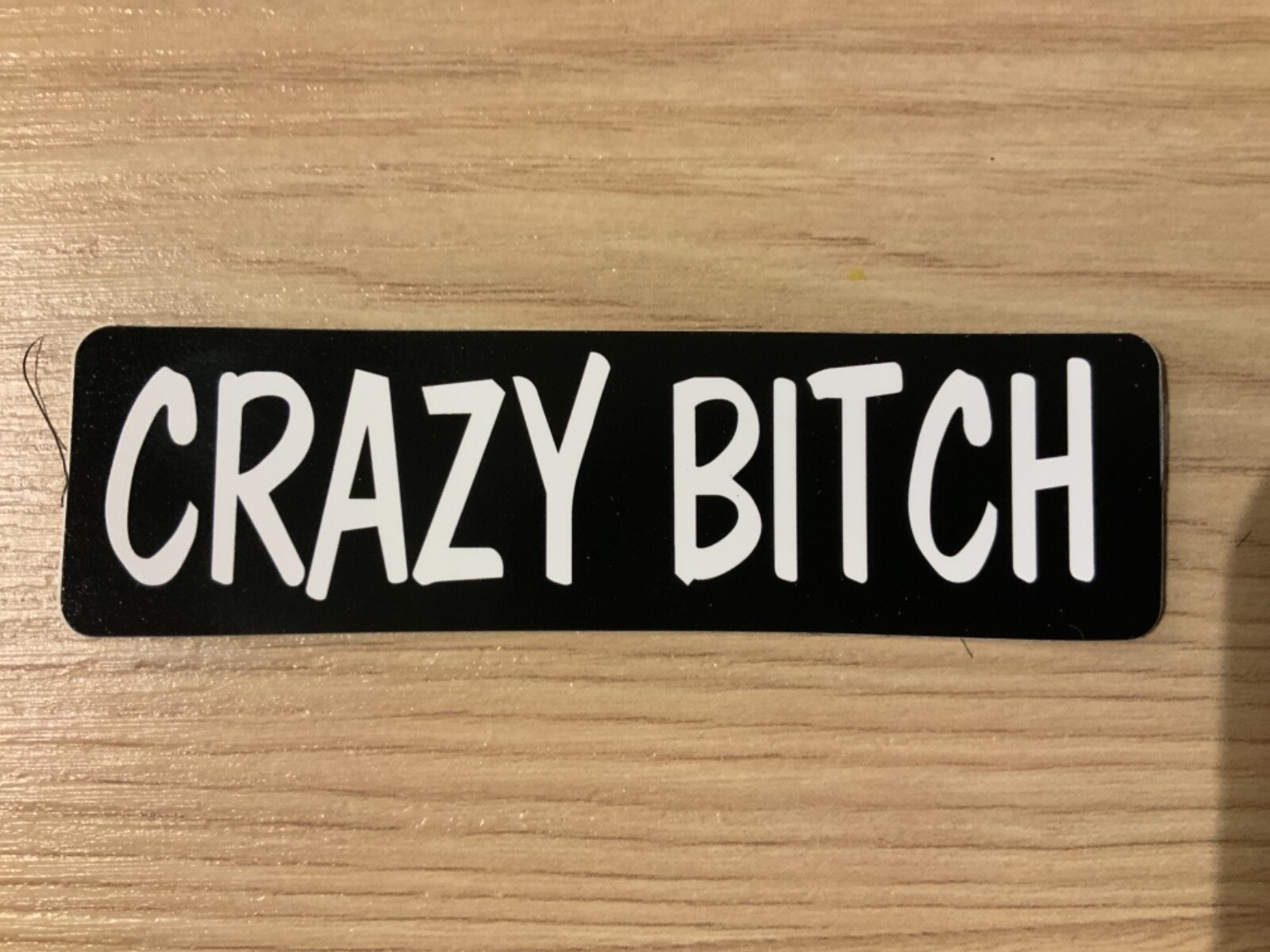 Motorcycle Sticker for Helmets or toolbox #2,112 Crazy