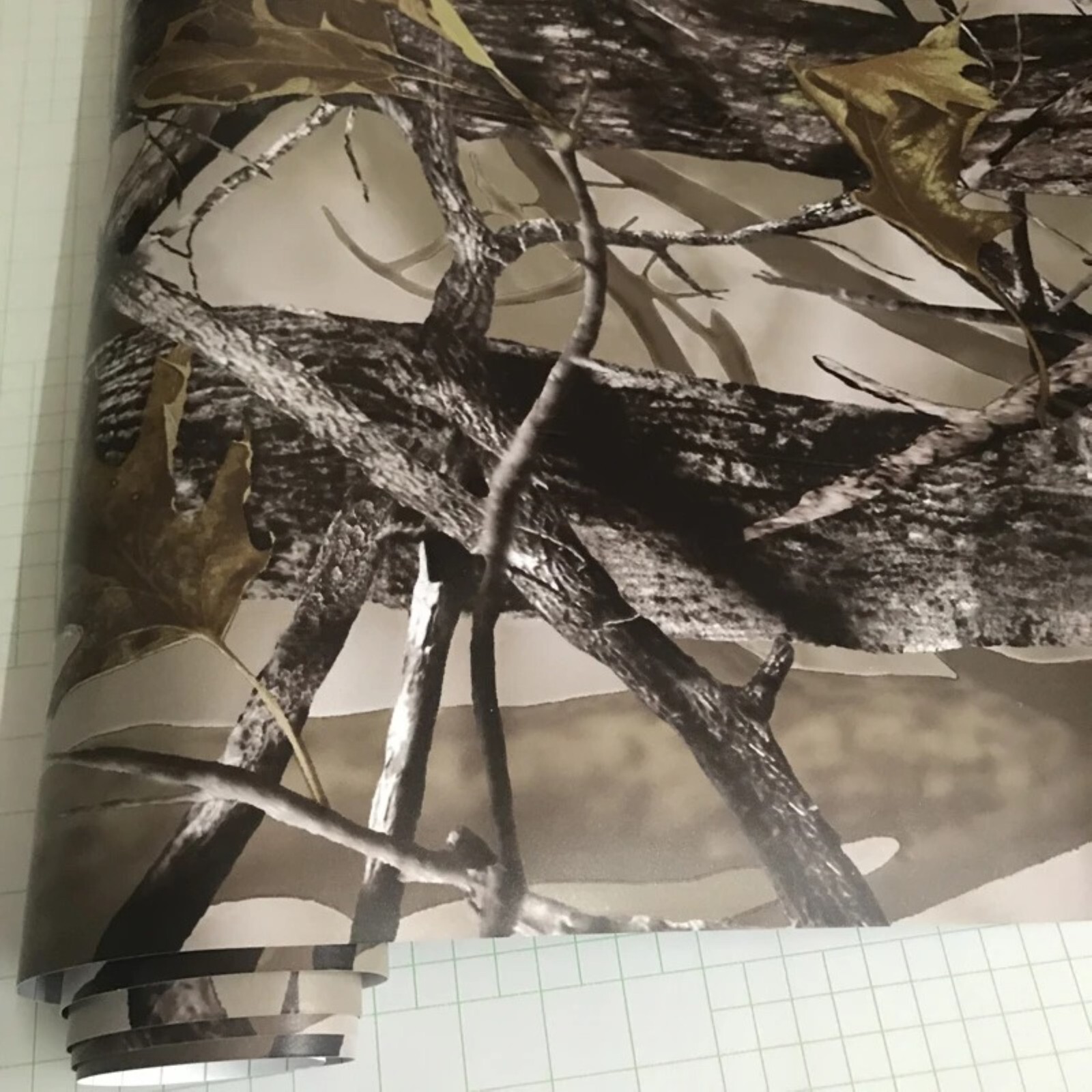 Real Camo Tree Vinyl Car Wrap PVC Adhesive Real Tree Camouflage Film For Truck