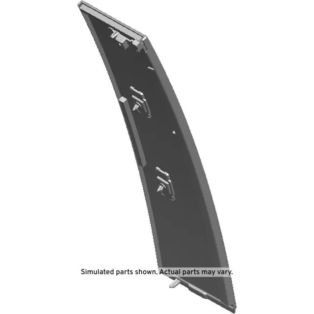 Genuine GM Front Passenger Side Door Window Frame Rear Applique 84945507