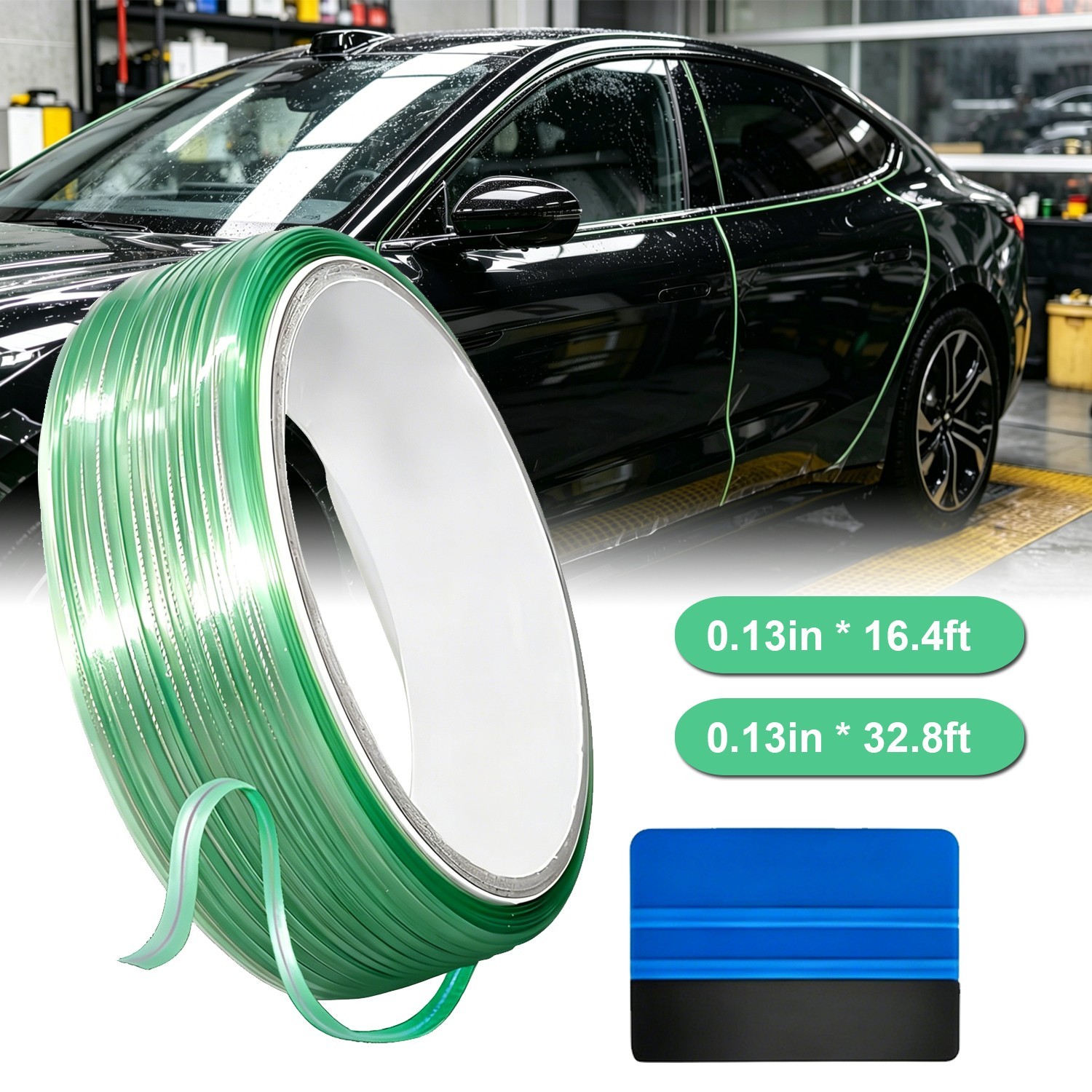 Safe Knifeless Finish Line Tape Car Vinyl Wrap Film Cutting Tool Kit Edge Detail