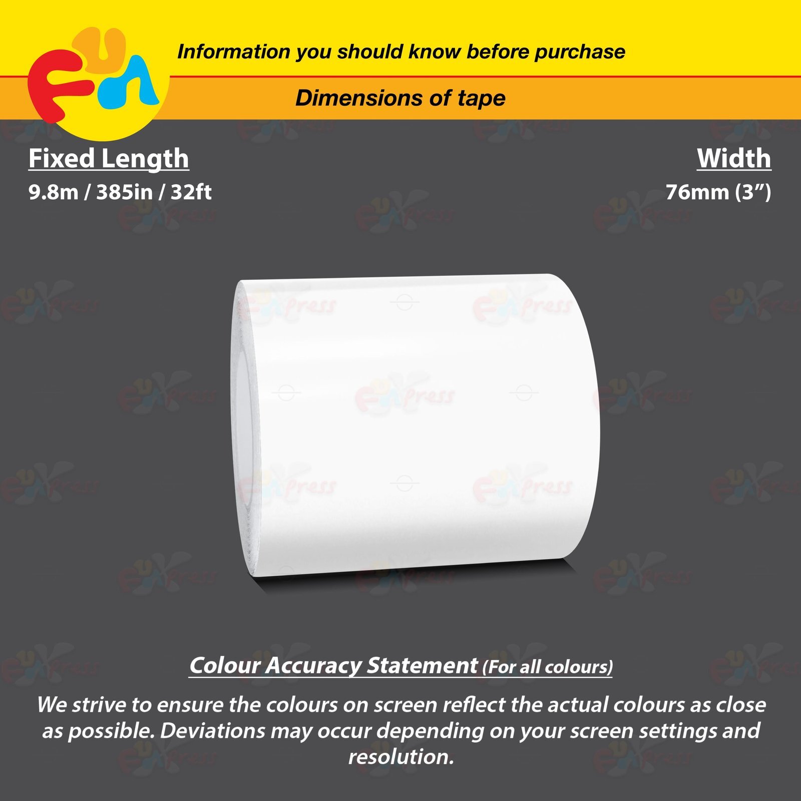 GLOSS WHITE 3″ PIN STRIPE Car Model Motorcycle Decal TAPE Vinyl Sticker 76mm