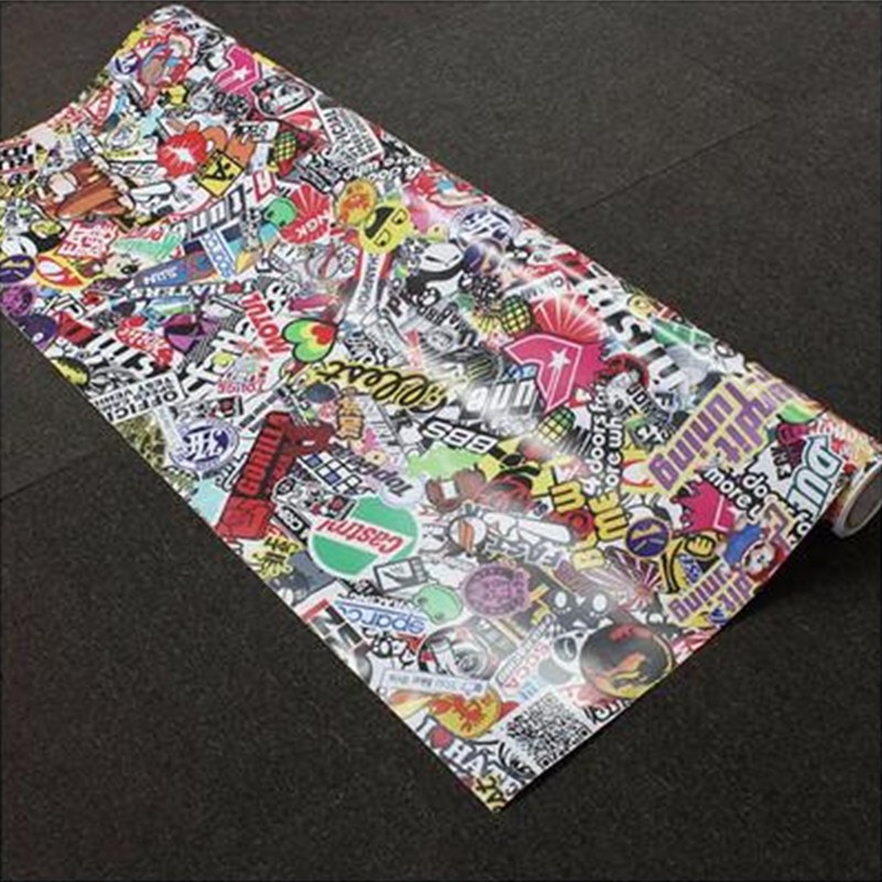 Car Body Sticker Water Proof Cartoon Decal Vinyl Self-adhesive DIY 20″ x 60″