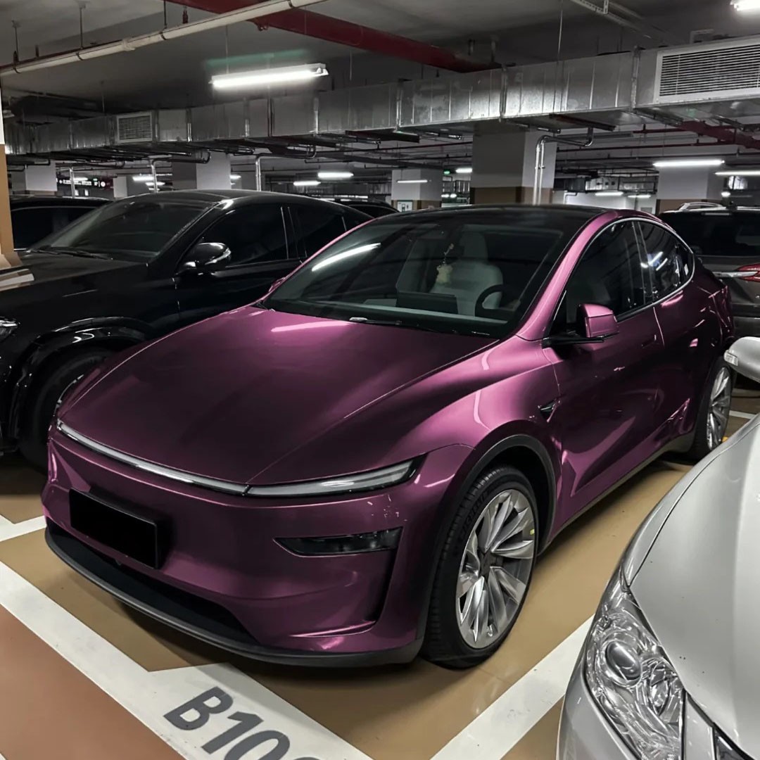 Tesla Model Y 2025 PreCut PPF Paint Protection Film Color Change Twilight Purple