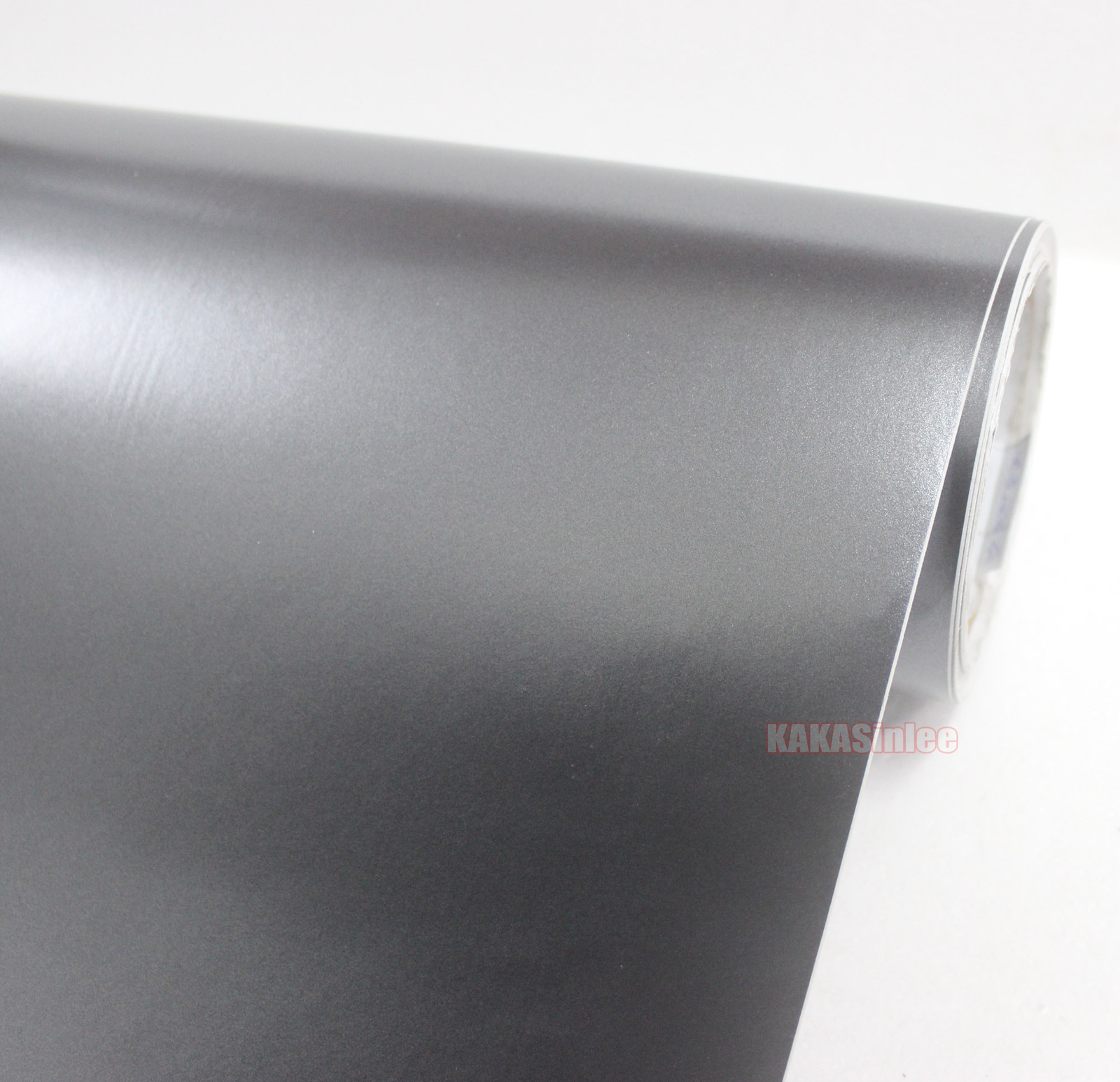 Entire Car Wrap Pearl Metal Satin Chrome Vinyl Steel Sticker Decal Tan Grey ABUS